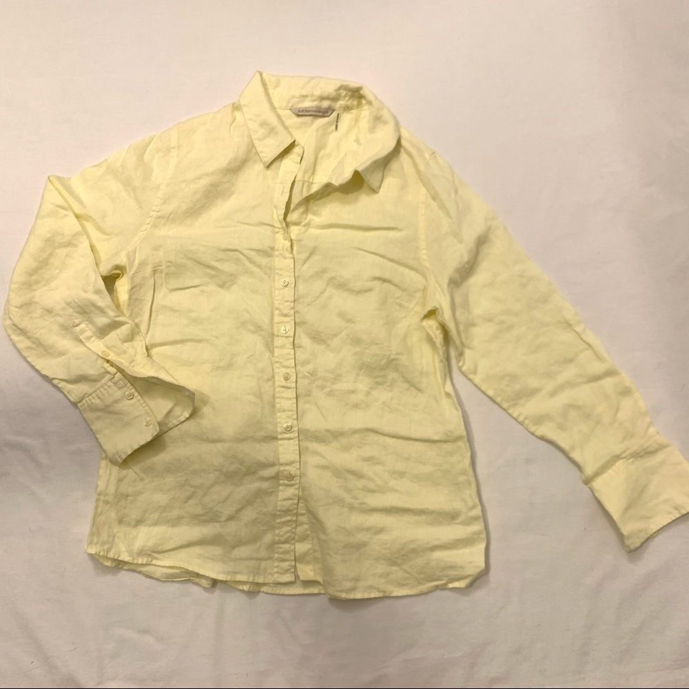100% Linen Button Down Shirt